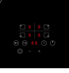 Электрическая варочная панель Hebermann HBKC 6042.1 B
