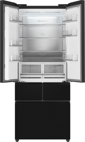 Холодильник Weissgauff WFD 450 Built-in Inverter NoFrost Dark Inox