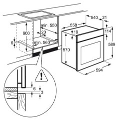 Электрический духовой шкаф Electrolux EOB 53434 AX