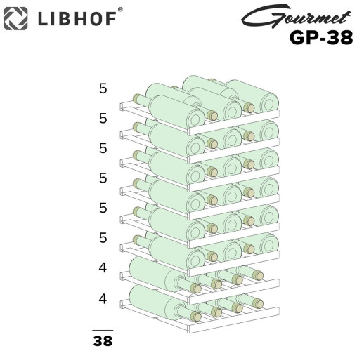 Винный шкаф Libhof GP 38 Black