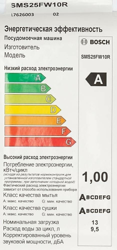 Посудомоечная машина Bosch SMS4HTW31E