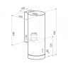 Кухонная вытяжка Lex Tubo 350 inox