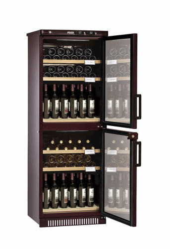 Винный шкаф Pozis ШВ-52 серебристый