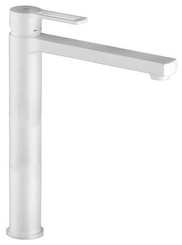 Смеситель для кухни Paffoni RINGO белый матовый RIN295BO