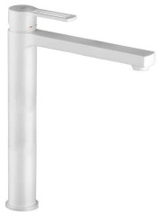 Смеситель для кухни Paffoni RINGO белый матовый RIN295BO