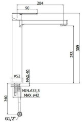 Смеситель для кухни Paffoni RINGO белый матовый RIN295BO