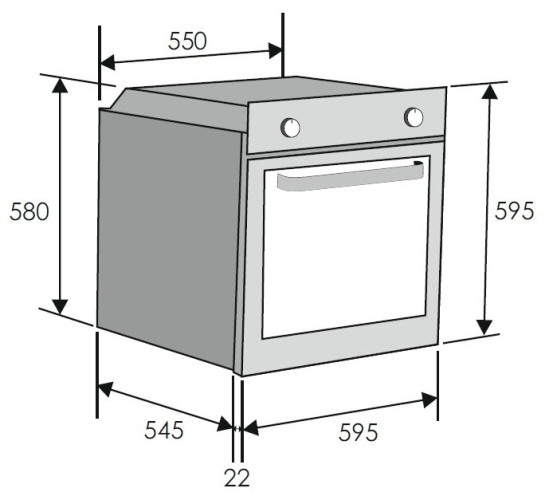 Электрический духовой шкаф Candy FCP 615 X/E1