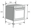 Электрический духовой шкаф Candy FCP 615 X/E1