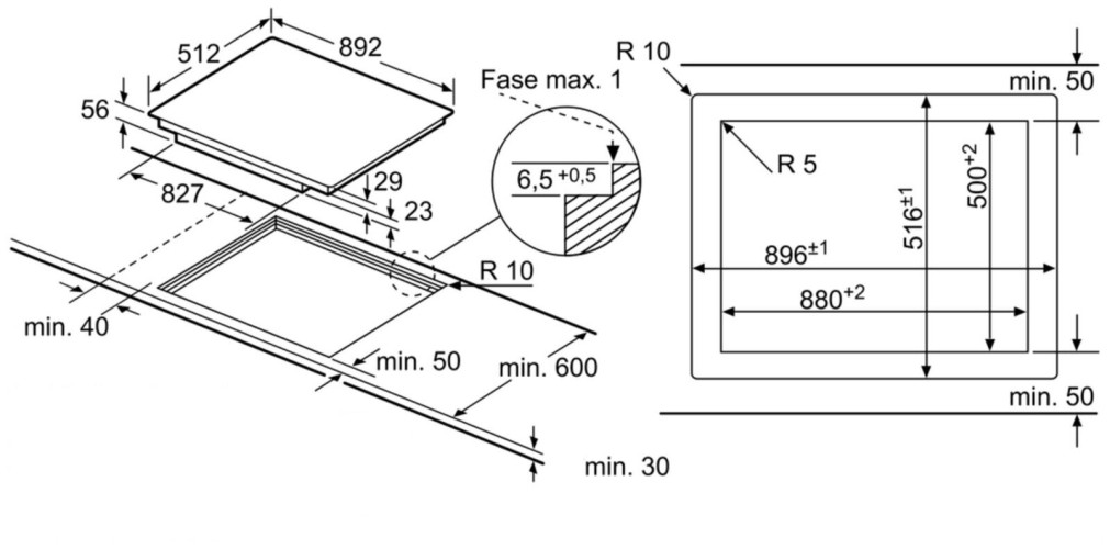Индукционная варочная панель Bosch PXV901DV1E