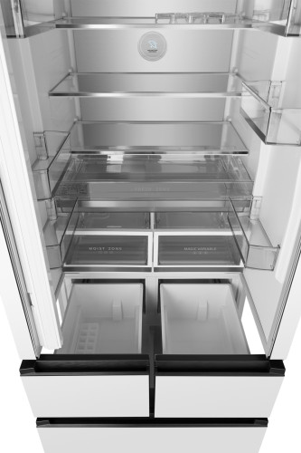 Холодильник Weissgauff WFD 450 Built-in Inverter NoFrost White