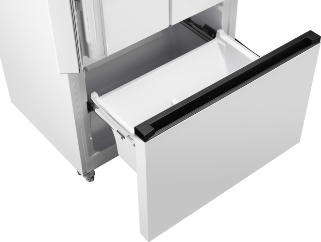 Холодильник Weissgauff WFD 450 Built-in Inverter NoFrost White