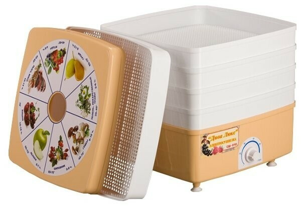 Сушилка для овощей Ротор Дива-Люкс СШ-010 с 3 решетками