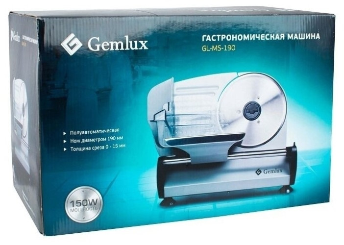 Ломтерезка Gemlux GL-MS-190