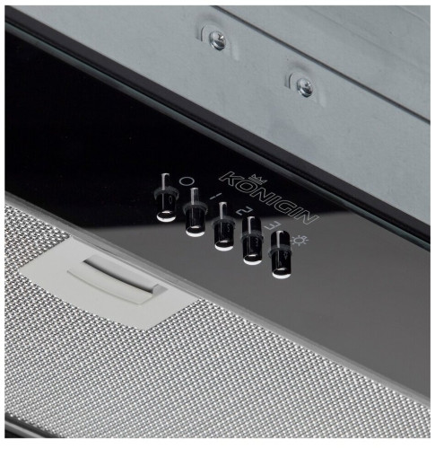 Встраиваемая вытяжка Konigin Skylark Black Glass 60