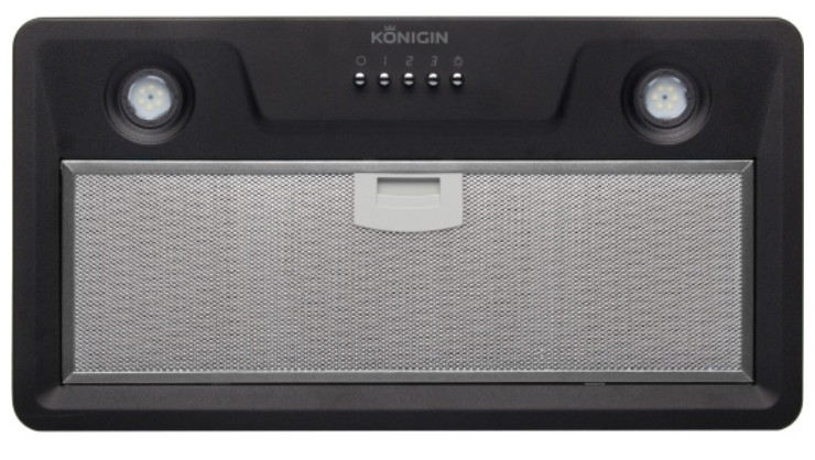 Встраиваемая вытяжка Konigin Skylark Black Glass 60