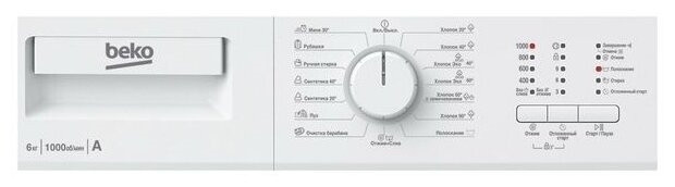 Стиральная машина Beko WRE 65P1 BWW