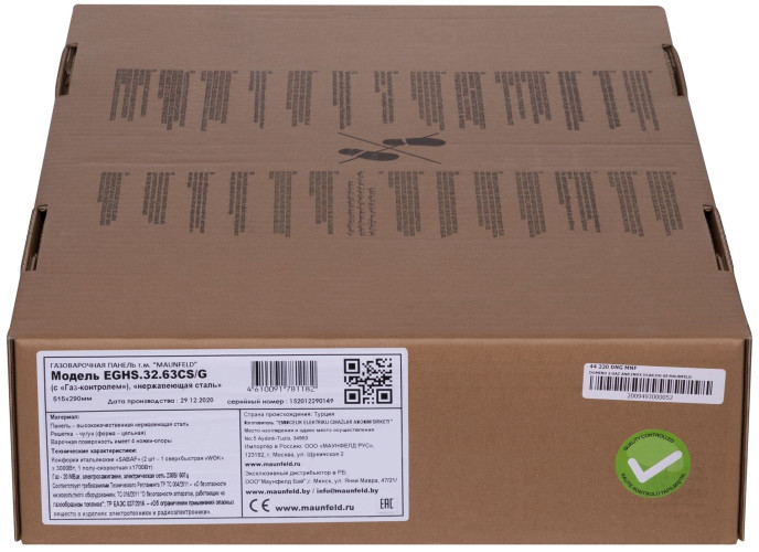 Газовая варочная панель MAUNFELD EGHS.32.73CS/G