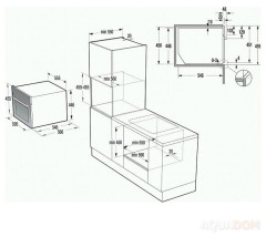 Электрический духовой шкаф Gorenje GCM 812 X