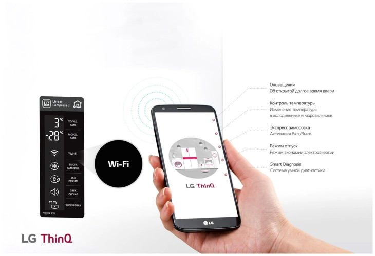 Холодильник LG GC-L247CBDC