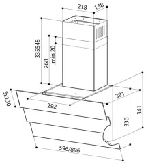 Кухонная вытяжка Lex Rio 600 black