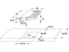 Газовая варочная панель Gorenje GC 341 INI