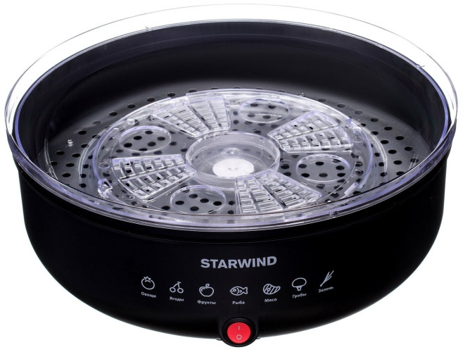 Сушилка для фруктов и овощей StarWind SFD1510 серый