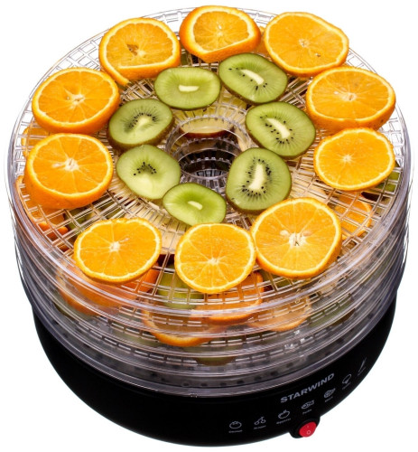 Сушилка для фруктов и овощей StarWind SFD1510 серый