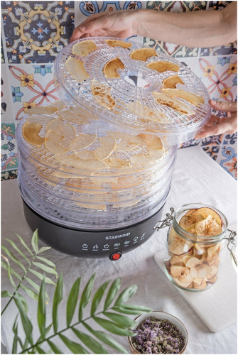 Сушилка для фруктов и овощей StarWind SFD1510 серый