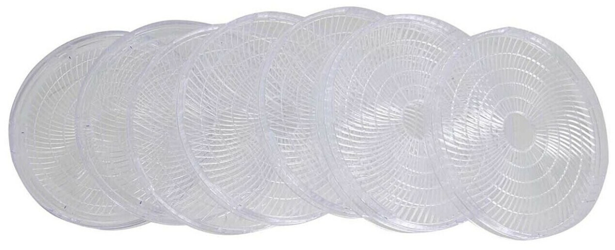 Сушилка для овощей Великие реки Волга-10 черный-серый