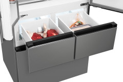 Холодильник Weissgauff WFD 450 Built-in Inverter NoFrost Inox