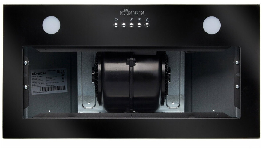 Встраиваемая вытяжка Konigin Skylark Black 60