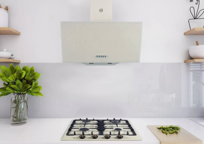 Кухонная вытяжка MBS ALPINIA 160 GLASS WHITE