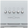 Встраиваемая вытяжка Krona LUISA 600 Glass White PB