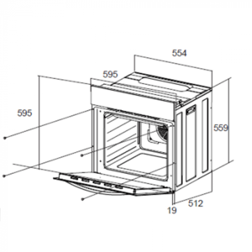 Электрический духовой шкаф Maunfeld_ EOEC.564TB КА-00015448