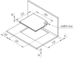 Газовая варочная панель Kuppersberg TG 69 B