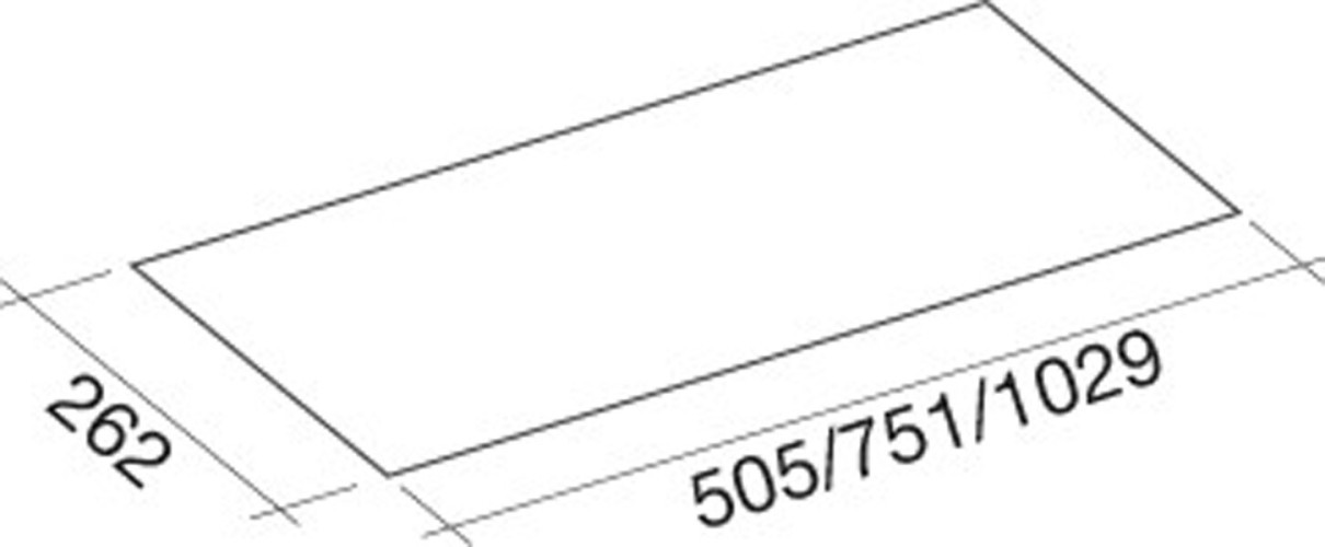 Встраиваемая вытяжка Falmec Gruppo incasso 70 IX 800