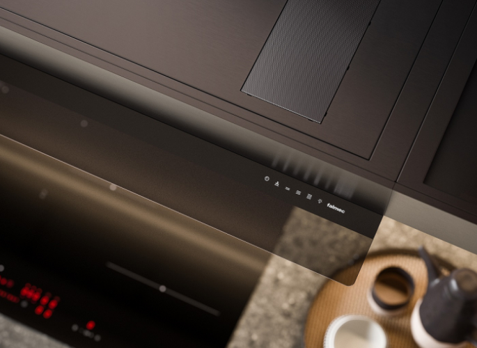 Встраиваемая вытяжка Falmec SHELF Customizable 120 NERO CKMN20.E3P2 ZZZN400F