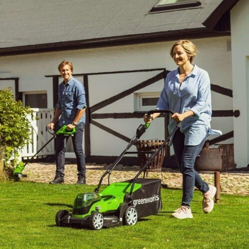 Газонокосилка аккумуляторная GreenWorks G24X2LM41 2512607