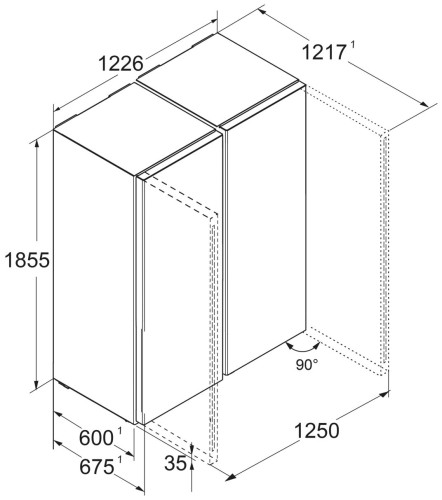 Холодильник Liebherr XRFsf 5245