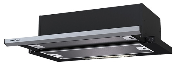 Встраиваемая вытяжка Kronasteel Kamilla Slim 600 Black Inox