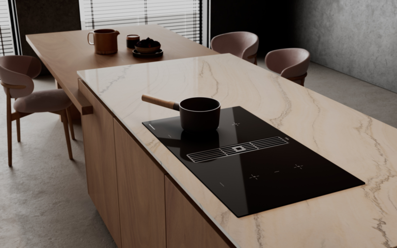 Индукционная варочная панель Kuppersbusch KMI 9850.0 SR Stainless Steel