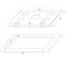 Газовая варочная панель Hansa BHKS 83138