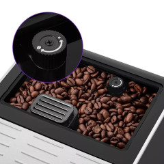 Кофемашина Kitfort КТ-7256 черный/нержавеющая сталь