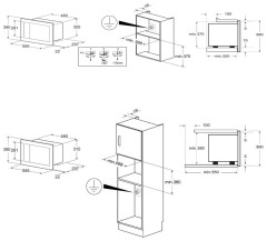 Встраиваемая микроволновая печь Teka MB 620 BI white
