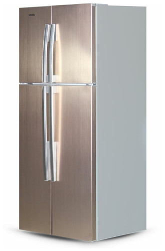 Холодильник Ginzzu NFK-590 стальной