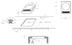Индукционная варочная панель KitchenAid KHWD1 38510