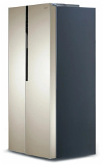 Холодильник Ginzzu NFK-440 золотистый