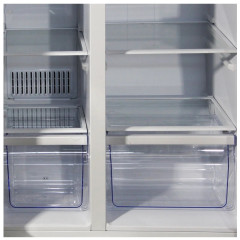 Холодильник Ginzzu NFK-440 золотистый