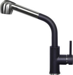 Смеситель для мойки Zigmund &amp; Shtain ZS 1200L черный базальт