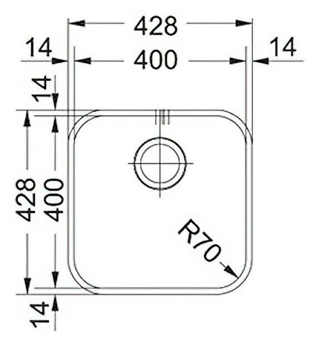 Кухонная мойка Franke FEX 110-40 122.0689.807